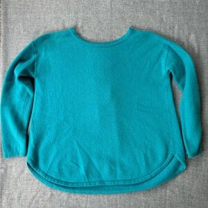 Premise Cashmere Turquoise Sweater